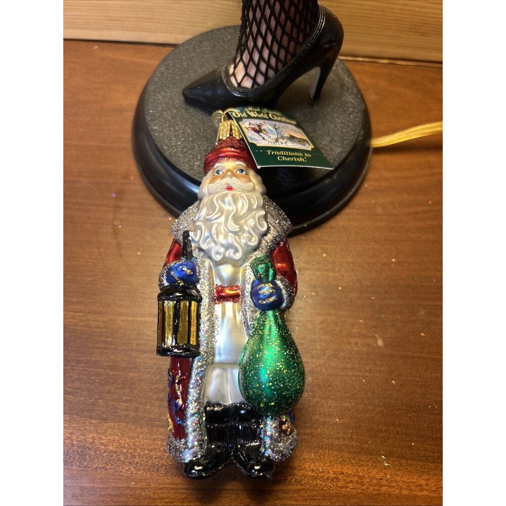 Old World Christmas Serbian Santa NEW with TAG